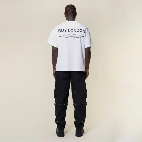 BOY MERCH T-SHIRT - WHITE - Image 2