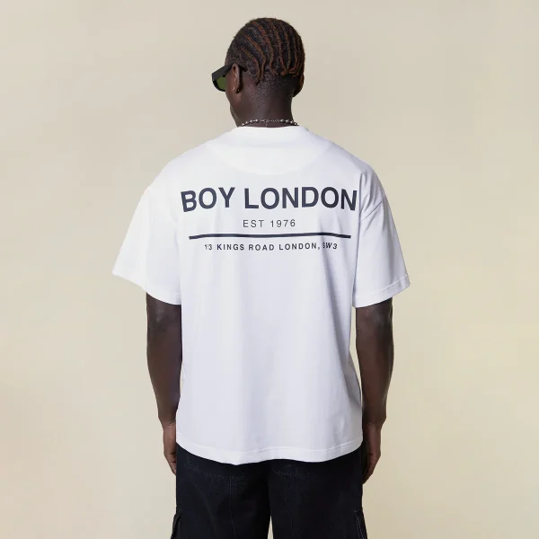 BOY MERCH T-SHIRT - WHITE - Image 5