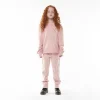 BOY EAGLE BACKPRINT KIDS SWEATSHIRT - PINK/GOLD - Image 7