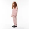 BOY EAGLE BACKPRINT KIDS SWEATSHIRT - PINK/GOLD - Image 6