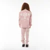 BOY EAGLE BACKPRINT KIDS SWEATSHIRT - PINK/GOLD - Image 5