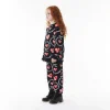 BOY KIDS HEART JOGGERS - BLACK - Image 6