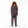 BOY KIDS HEART JOGGERS - BLACK - Image 5