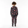 BOY KIDS HEART JOGGERS - BLACK - Image 2