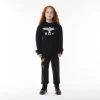 BOY EAGLE KIDS HOODIE BLACK/GOLD - Image 7