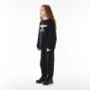 BOY EAGLE KIDS HOODIE BLACK/GOLD - Image 6