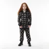 BOY EAGLE REPEAT KIDS JOGGERS - BLACK/GOLD - Image 7