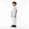 BOY EAGLE BACK PRINT KIDS GRAPHIC TEE - WHITE/BLACK - Image 3