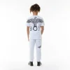 BOY EAGLE BACK PRINT KIDS GRAPHIC TEE - WHITE/BLACK - Image 2