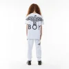 BOY EAGLE BACK PRINT KIDS GRAPHIC TEE - WHITE/BLACK - Image 5