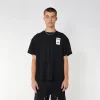 BOY TAPE EAGLE BACKPRINT T-SHIRT - BLACK/WHITE - Image 5