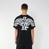 BOY TAPE EAGLE BACKPRINT T-SHIRT - BLACK/WHITE - Image 7