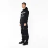 BOY EAGLE CONCEALED HOODIE - BLACK - Image 4
