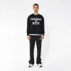BOY EAGLE SCRIBBLE SWEATSHIRT - BLACK/WHITE - Image 5