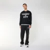 BOY EAGLE SCRIBBLE SWEATSHIRT - BLACK/WHITE - Image 2