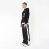 BOY EAGLE TYPO EMBROIDERY HOODIE - BLACK - Image 2