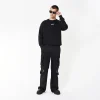BOY EAGLE FLOCK SWEATSHIRT - BLACK - Image 6