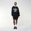 BOY TAPE EAGLE HOODIE WOMENS - BLACK - Image 3