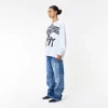 BOY TAPE EAGLE SWEATSHIRT WOMENS - WHITE - Image 5