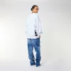 BOY TAPE EAGLE SWEATSHIRT WOMENS - WHITE - Image 2