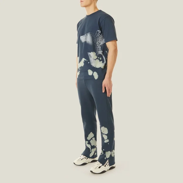 BLEACHED BOY JOGGER - NAVY - Image 4