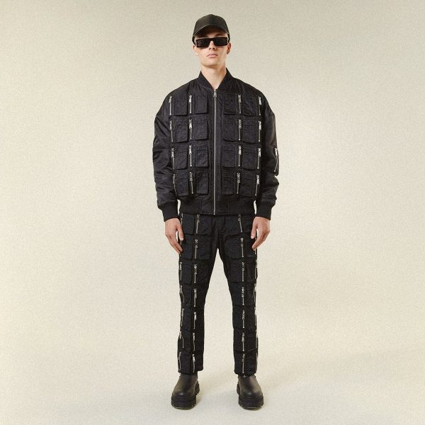 ZIP IT JACKET - BLACK - Image 3