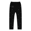 MULTI EYELET TRACK PANTS - BLACK - Image 6