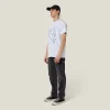 BOY BOY BOY GRAPHIC T-SHIRT - WHITE - Image 3