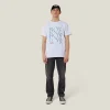 BOY BOY BOY GRAPHIC T-SHIRT - WHITE - Image 4