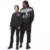 BOY EAGLE BACKPRINT SWEATSHIRT - BLACK/WHITE - Image 2