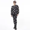 BOY REPEAT SWEATSHIRT - BLACK/WHITE - Image 4