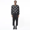 BOY REPEAT SWEATSHIRT - BLACK/WHITE - Image 7