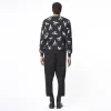 BOY REPEAT SWEATSHIRT - BLACK/WHITE - Image 6
