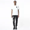 BOY TAPE EAGLE BACKPRINT T-SHIRT - WHITE/BLACK - Image 2