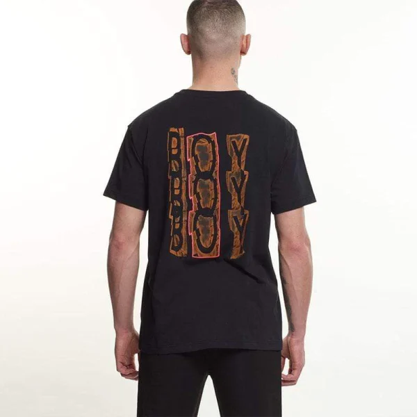 BOY TRIPPIE GRAPHIC T-SHIRT - BLACK/RUST - Image 3